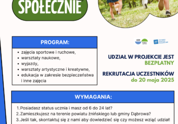 UWAGA – projekt grantowy „AS – aktywnie i społecznie”